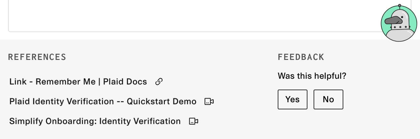 A link to other sources