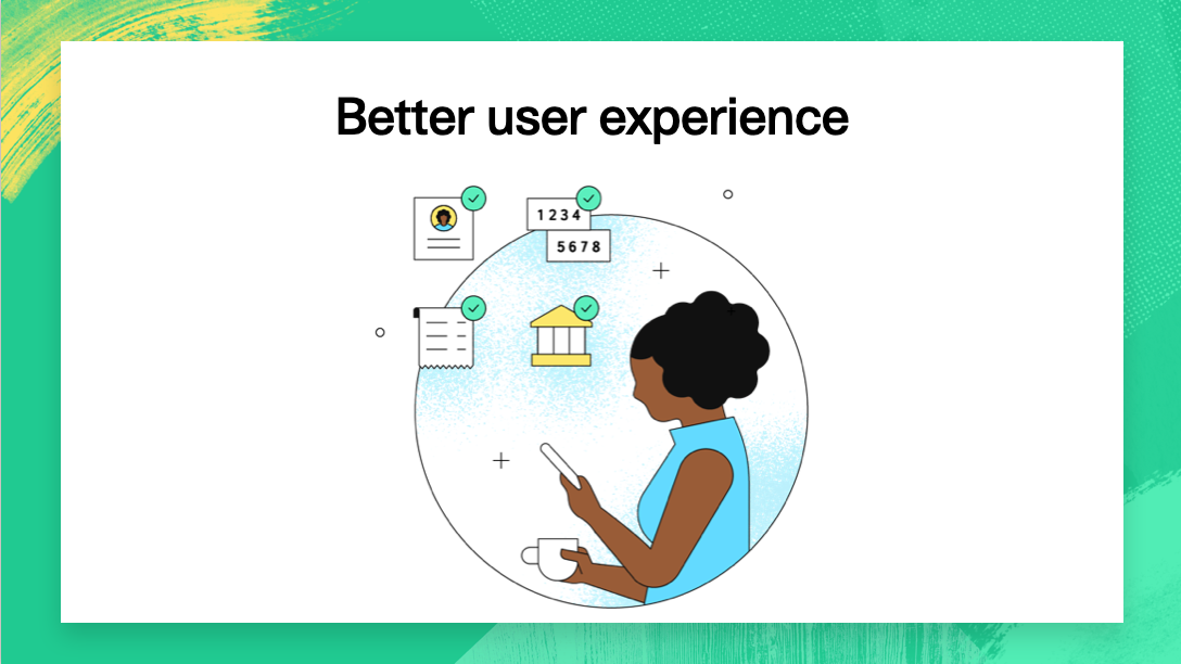 A slide with only two words on top and a big picture to accompany it.